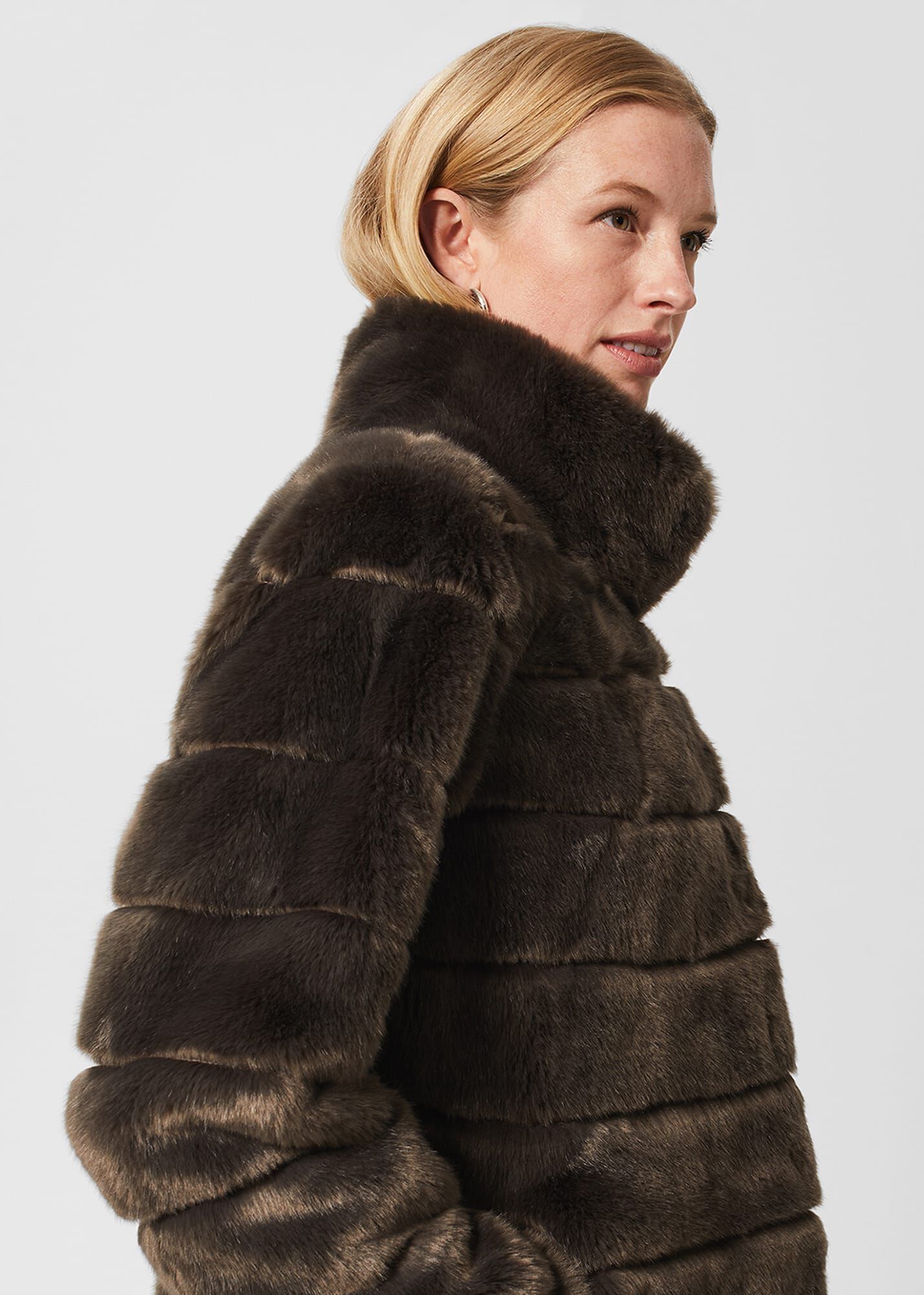 Hobbs faux fur best sale coat