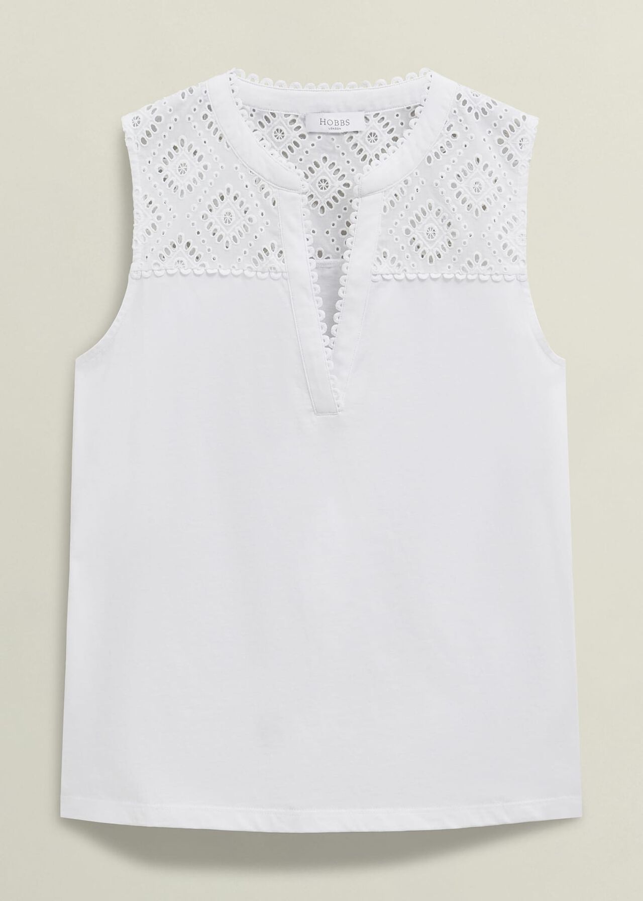 Hobbs Suzanna Cotton Broderie Top