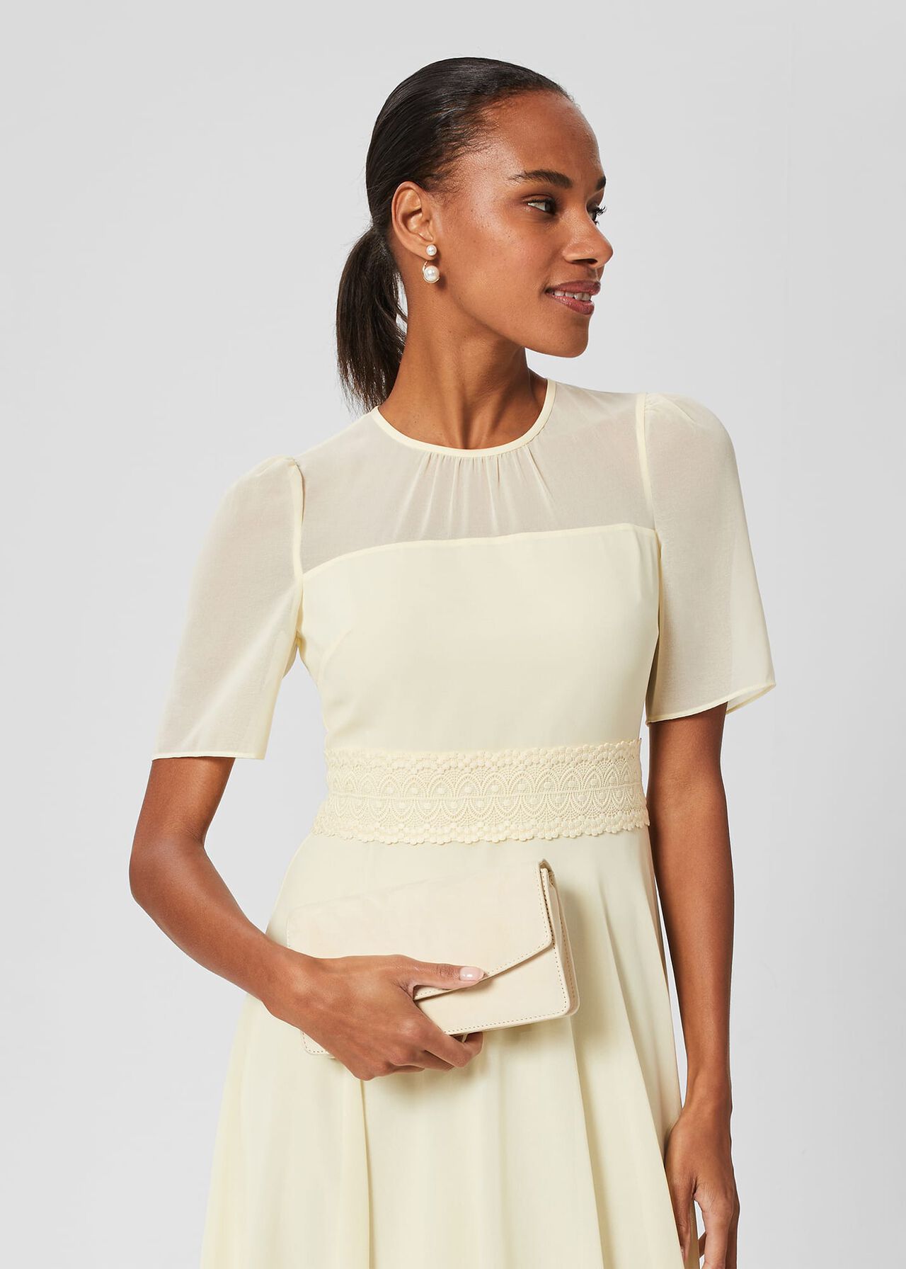 Kensington Clutch, Pale Yellow, hi-res