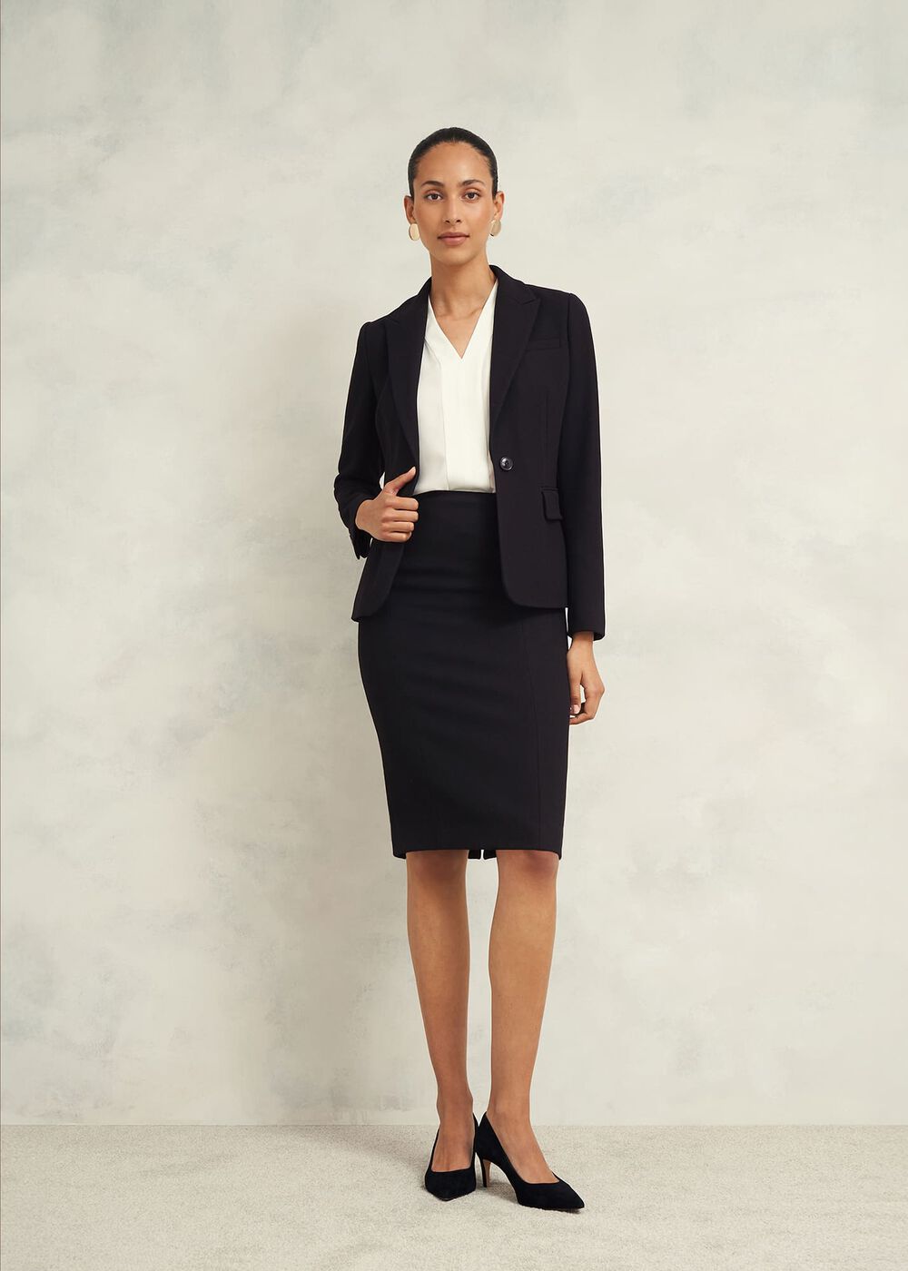 Petite Mia Skirt, Black, hi-res