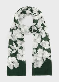 Lilia Scarf, Green Multi, hi-res