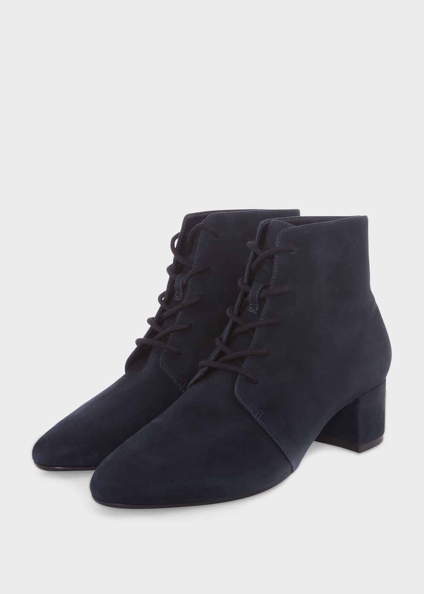 Dune navy ankle boots sales