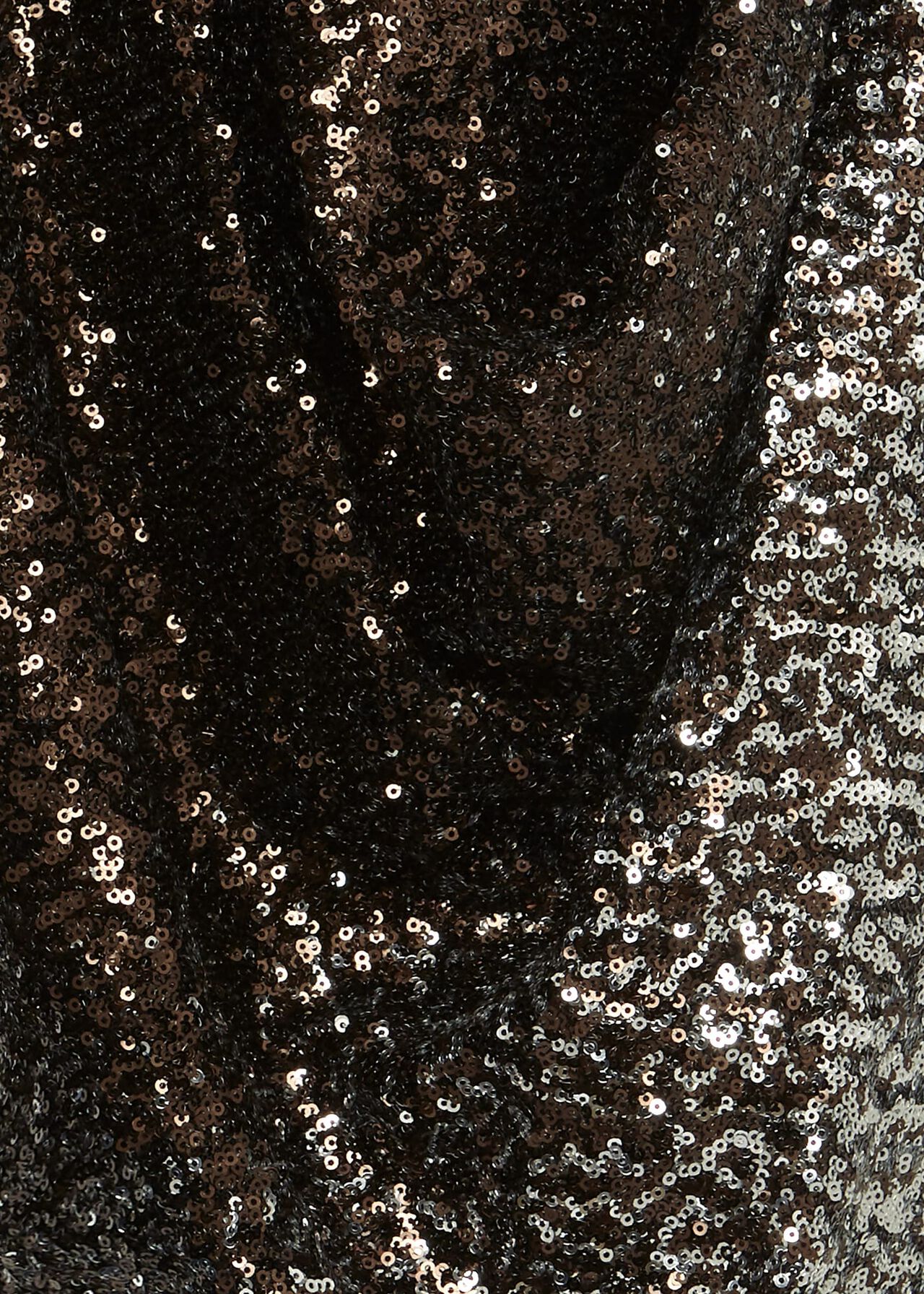 Reece Sequin A Line Dress, Black Silver, hi-res