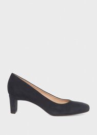 Myra Court Shoes, Navy, hi-res