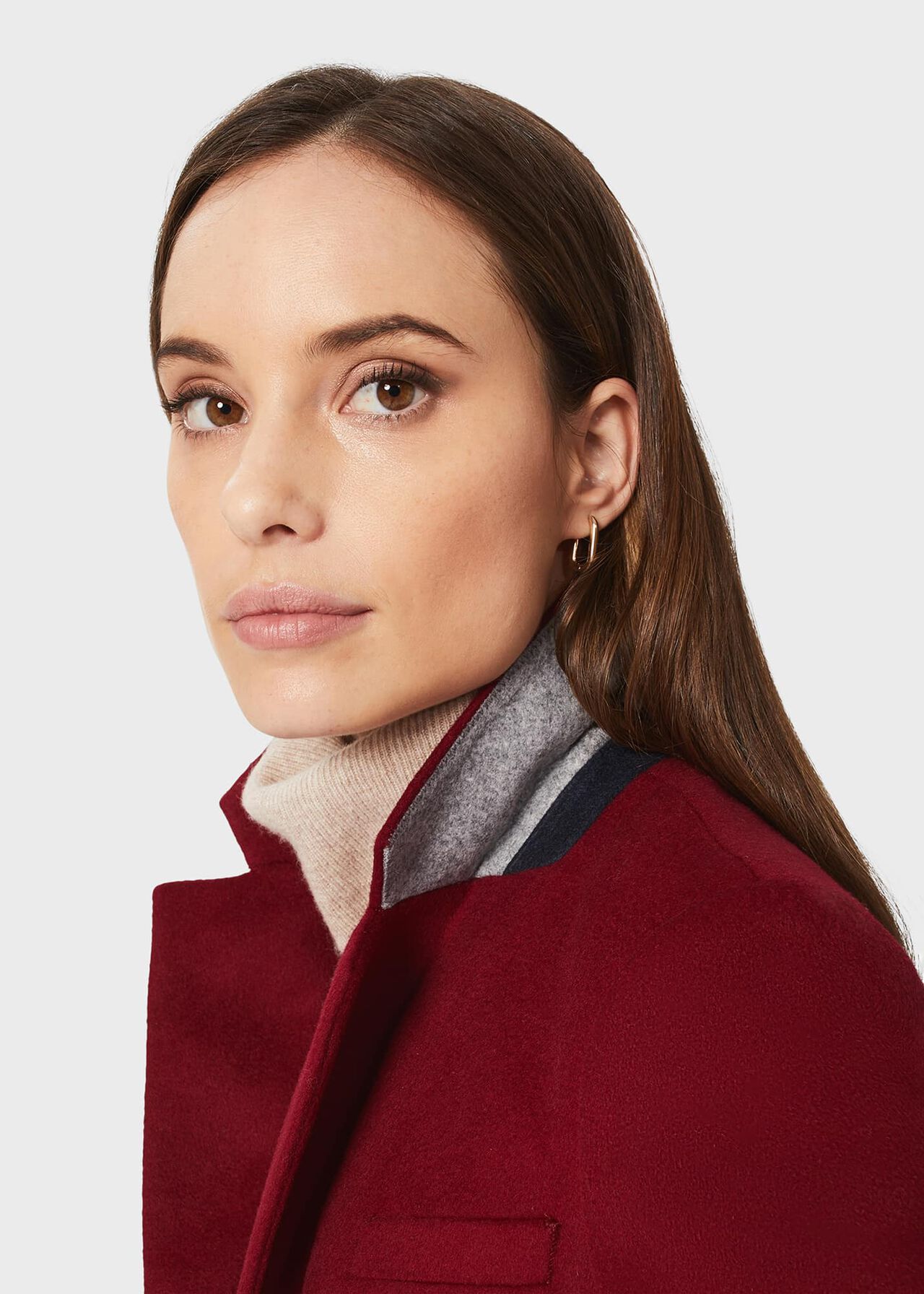 Tilda Coat, Rhubarb Red, hi-res
