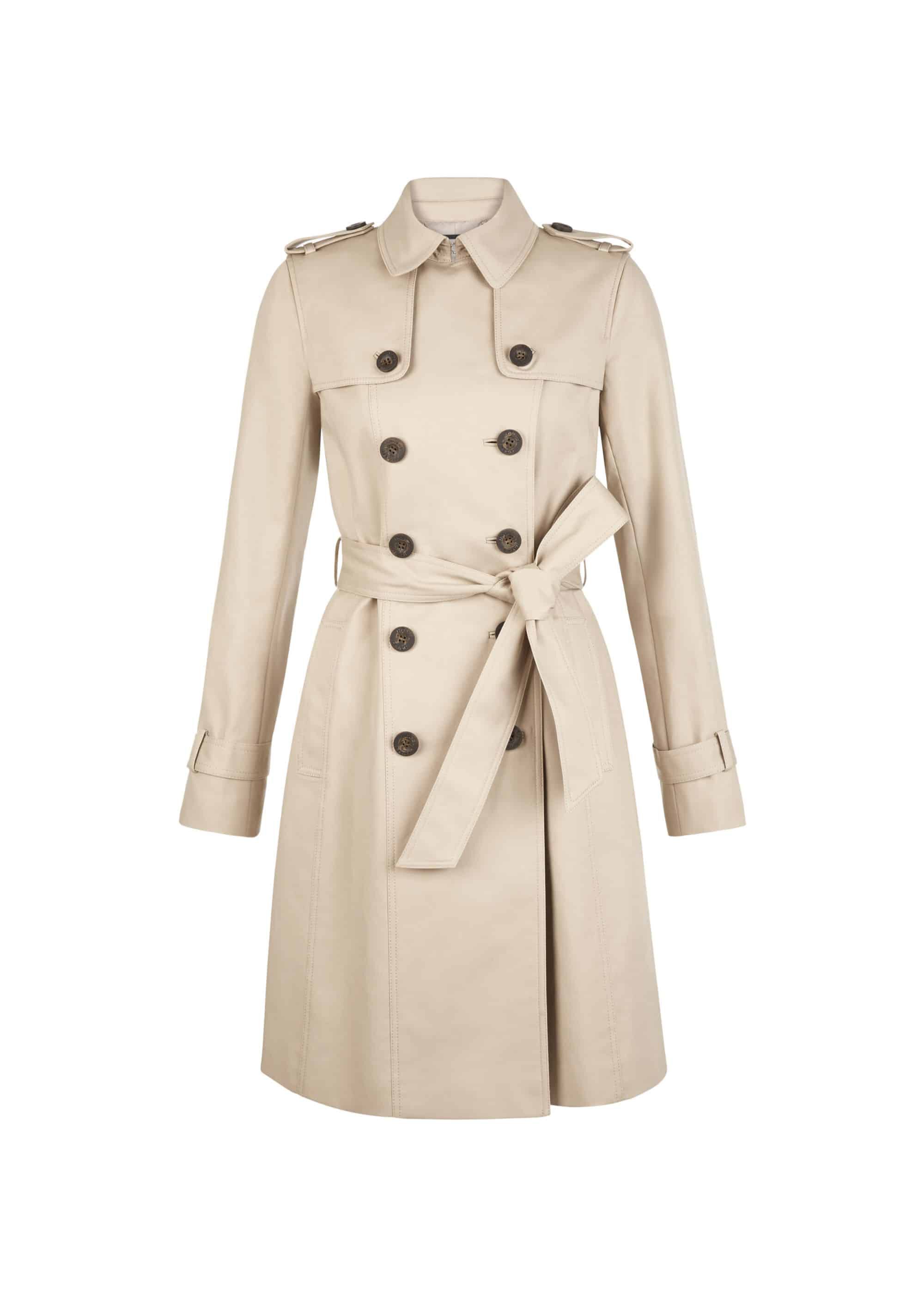 Hobbs saskia hot sale trench clay