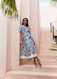 Trelissick Dress, Cream Multi, hi-res