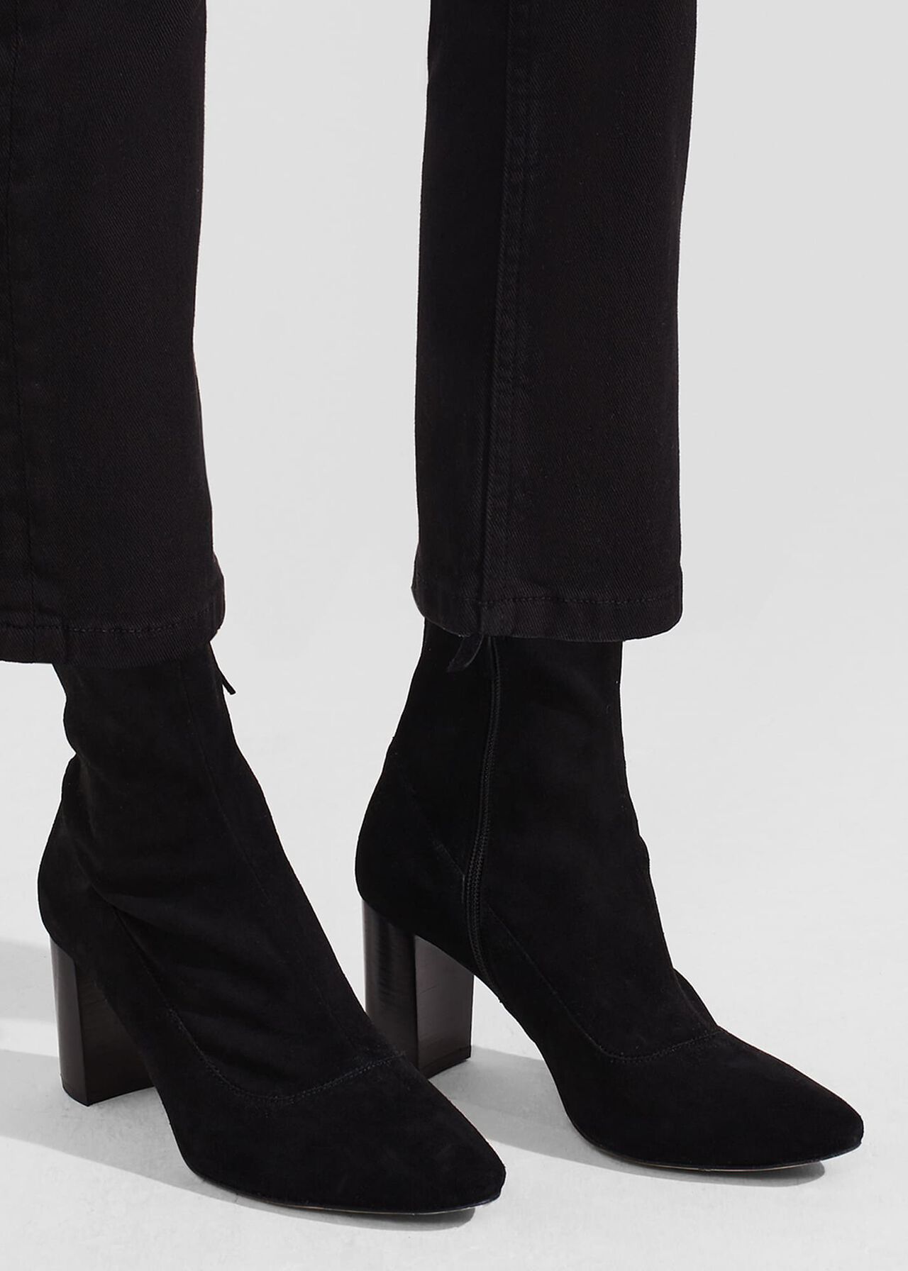 Zoey Ankle Boots, Black, hi-res