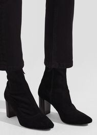 Zoey Ankle Boots, Black, hi-res