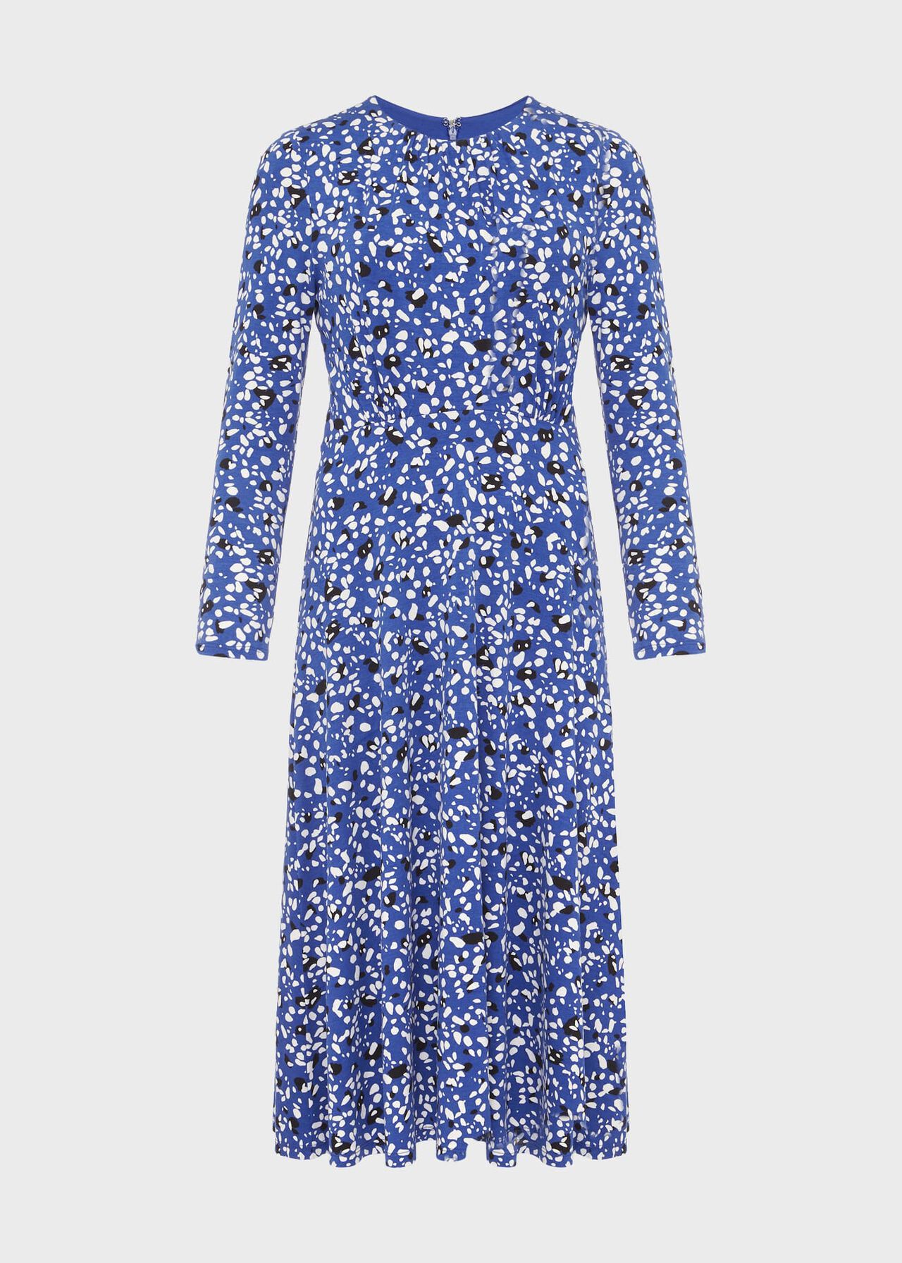 Sian Jersey Dress, Cobalt Multi, hi-res