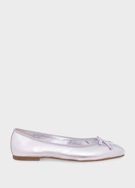 Nikita Ballet Flats, Silver, hi-res