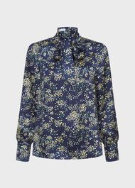 Madeline Floral Top, Midnight Multi, hi-res