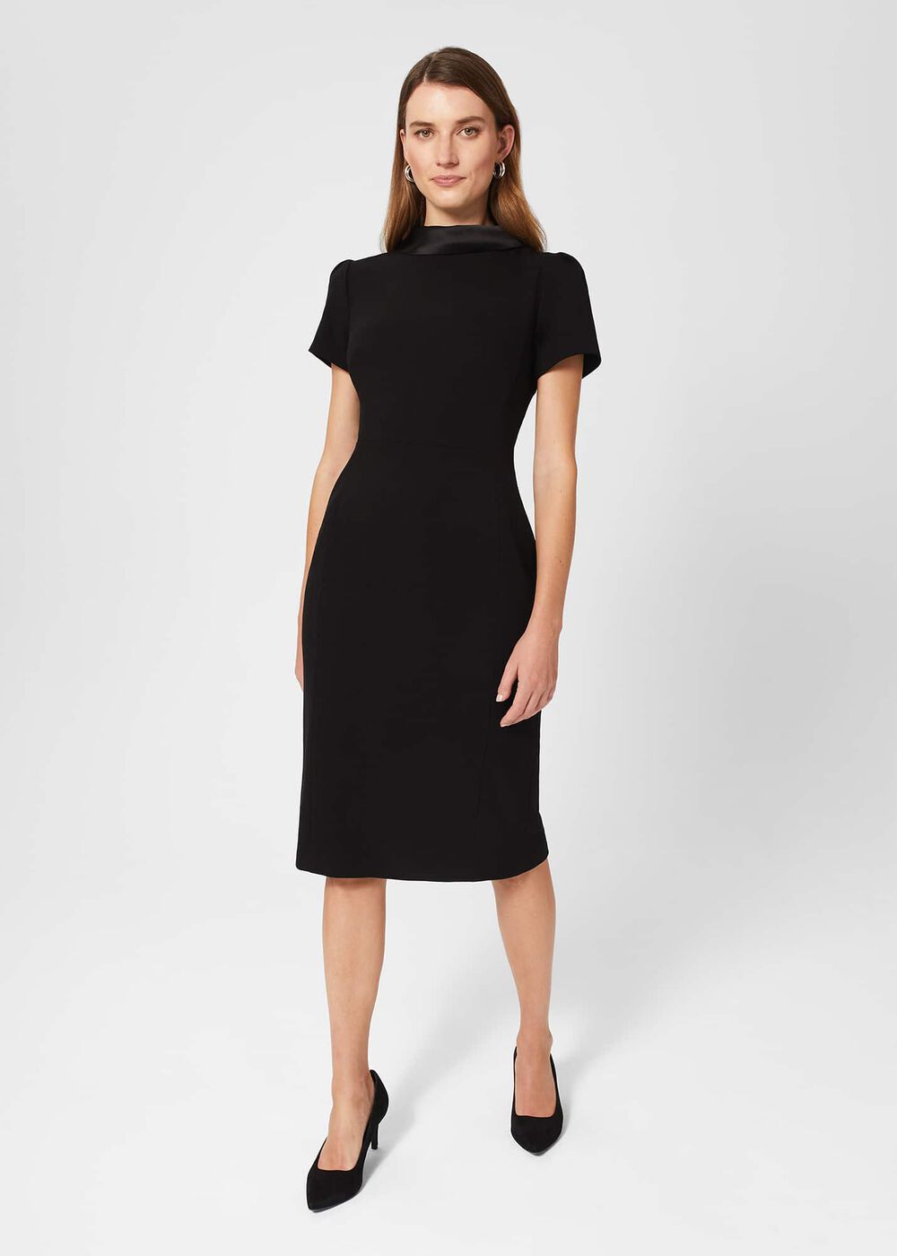Eloise Dress, Black, hi-res
