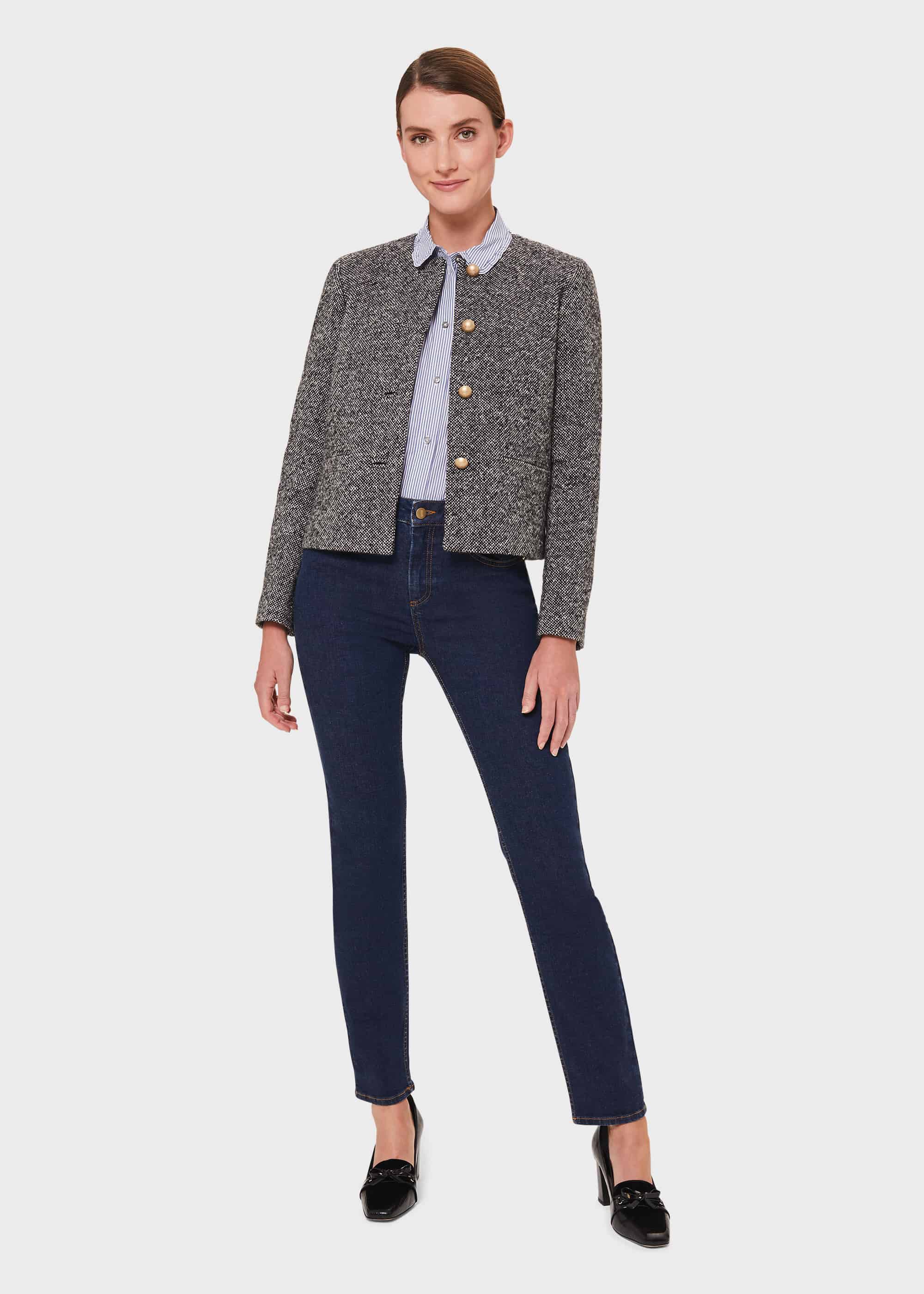 Hobbs shop grey jacket
