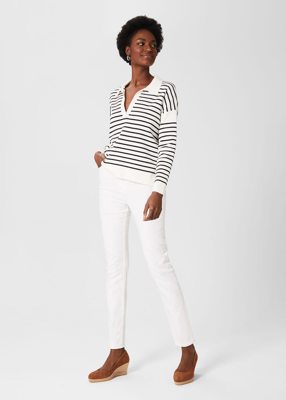 Anna Espadrille Court Shoes, Tan Brown, hi-res