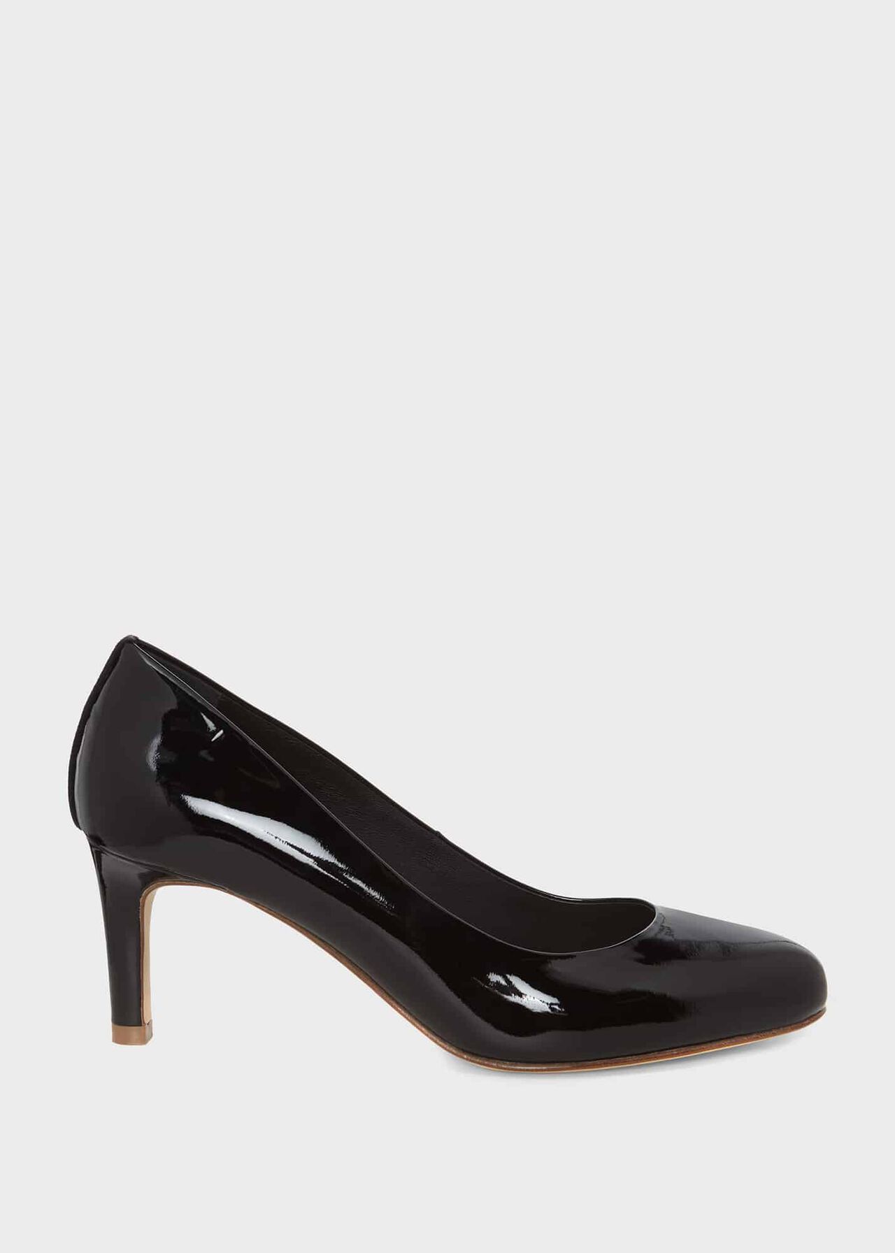 Lizzie Court Shoes, Black, hi-res