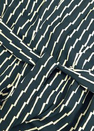 Serpentine Shirt Dress, Green Cream, hi-res