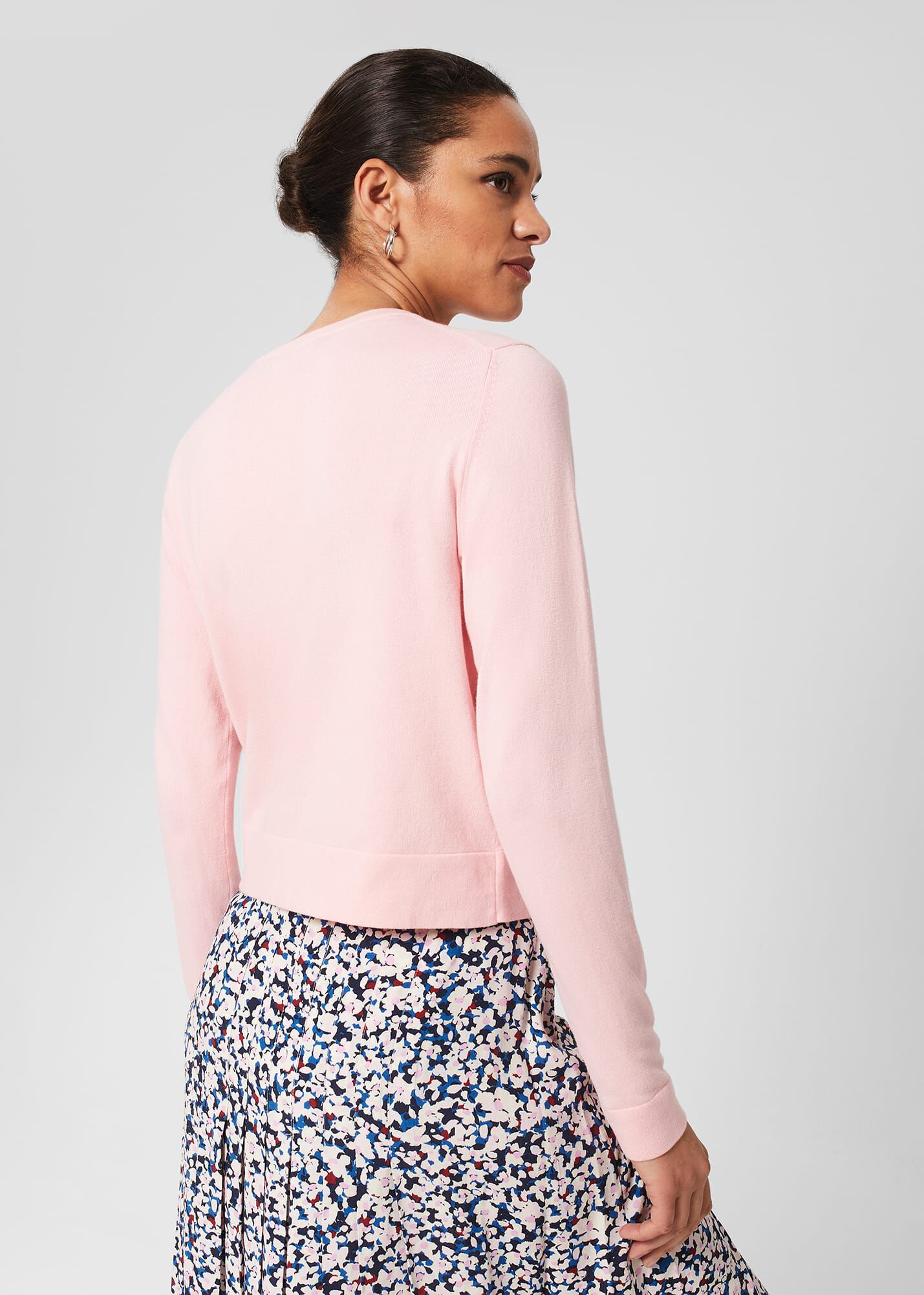 Hobbs sales pink cardigan