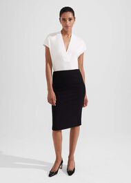 Petite Charley Skirt, Black, hi-res