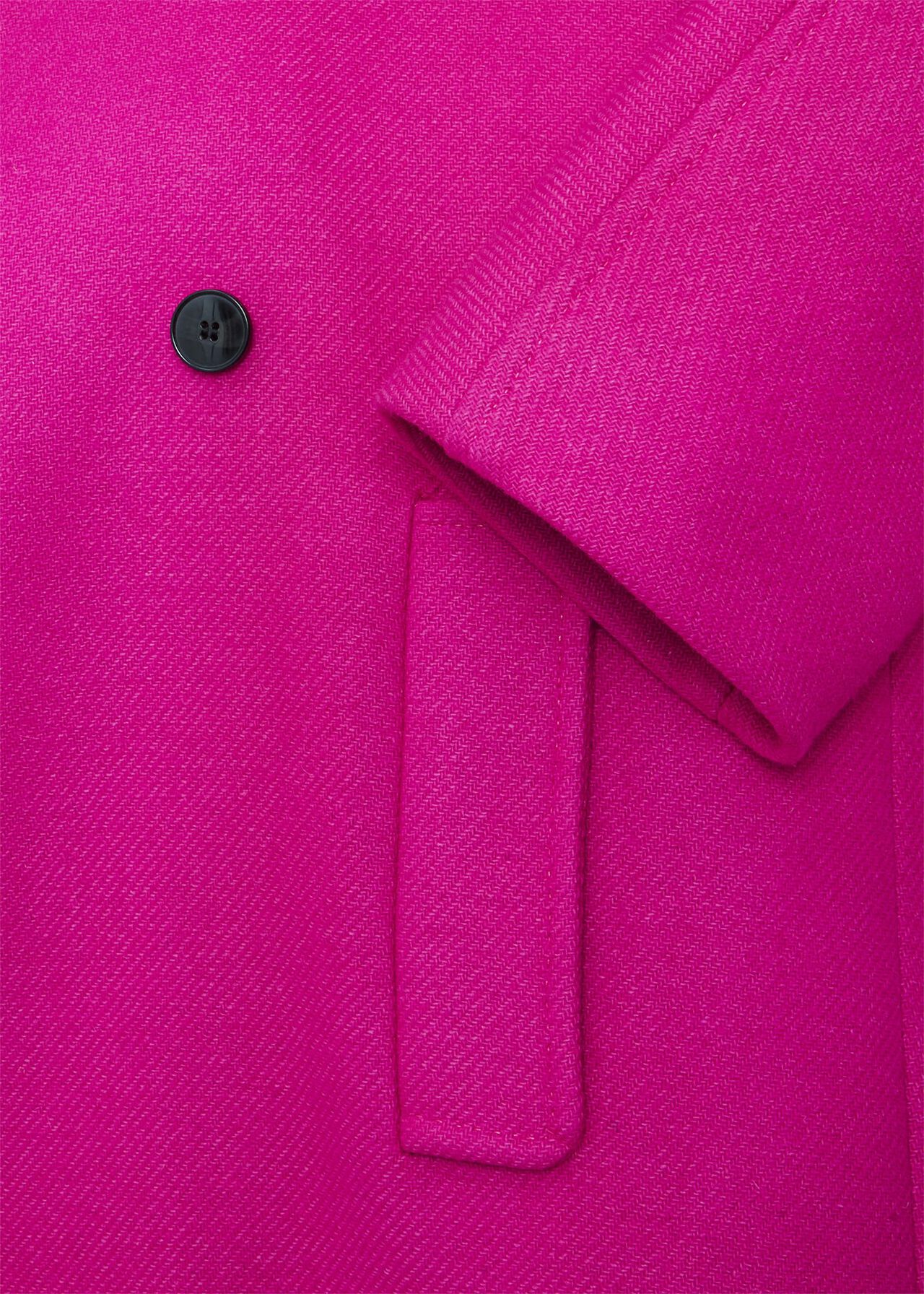 Carine Wool Coat, Bright Pink, hi-res