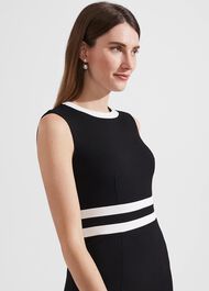 Suri Dress, Black Ivory, hi-res