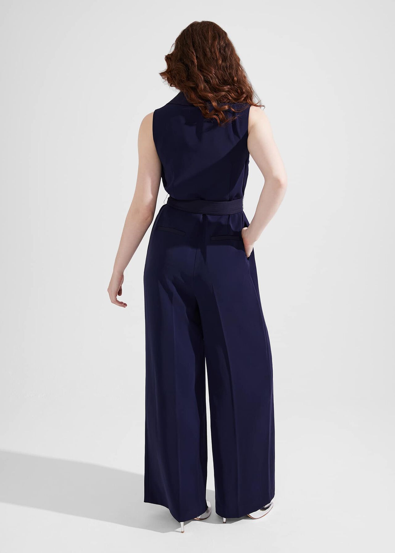 Maia Jumpsuit, Midnight Navy, hi-res