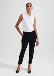 Petite Charley Pants, Black, hi-res
