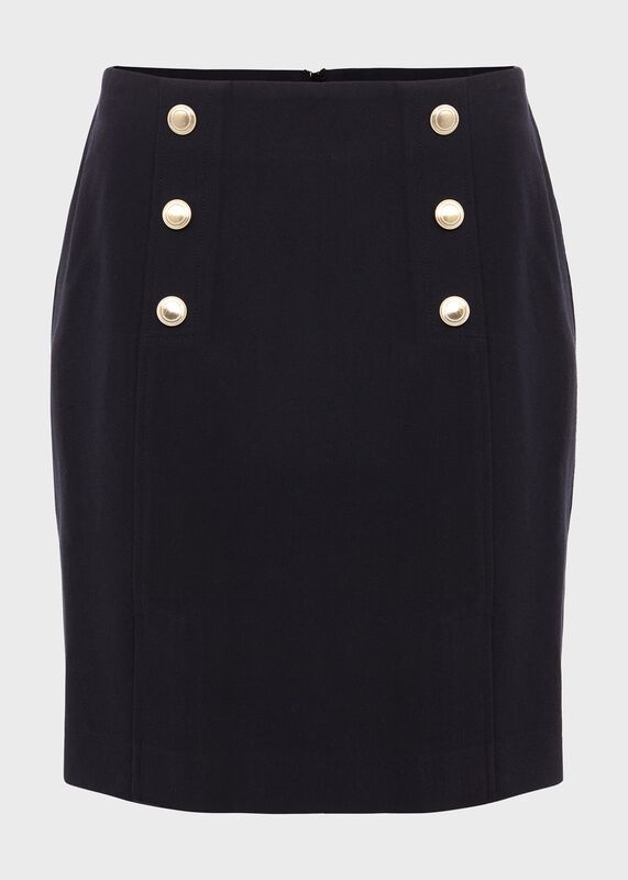 Hana Cotton Blend Skirt