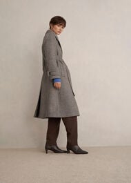 Prisha Wool Blend Coat, Mocha, hi-res