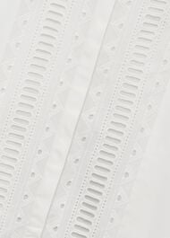 Diana Broderie Midi Dress, Ivory, hi-res