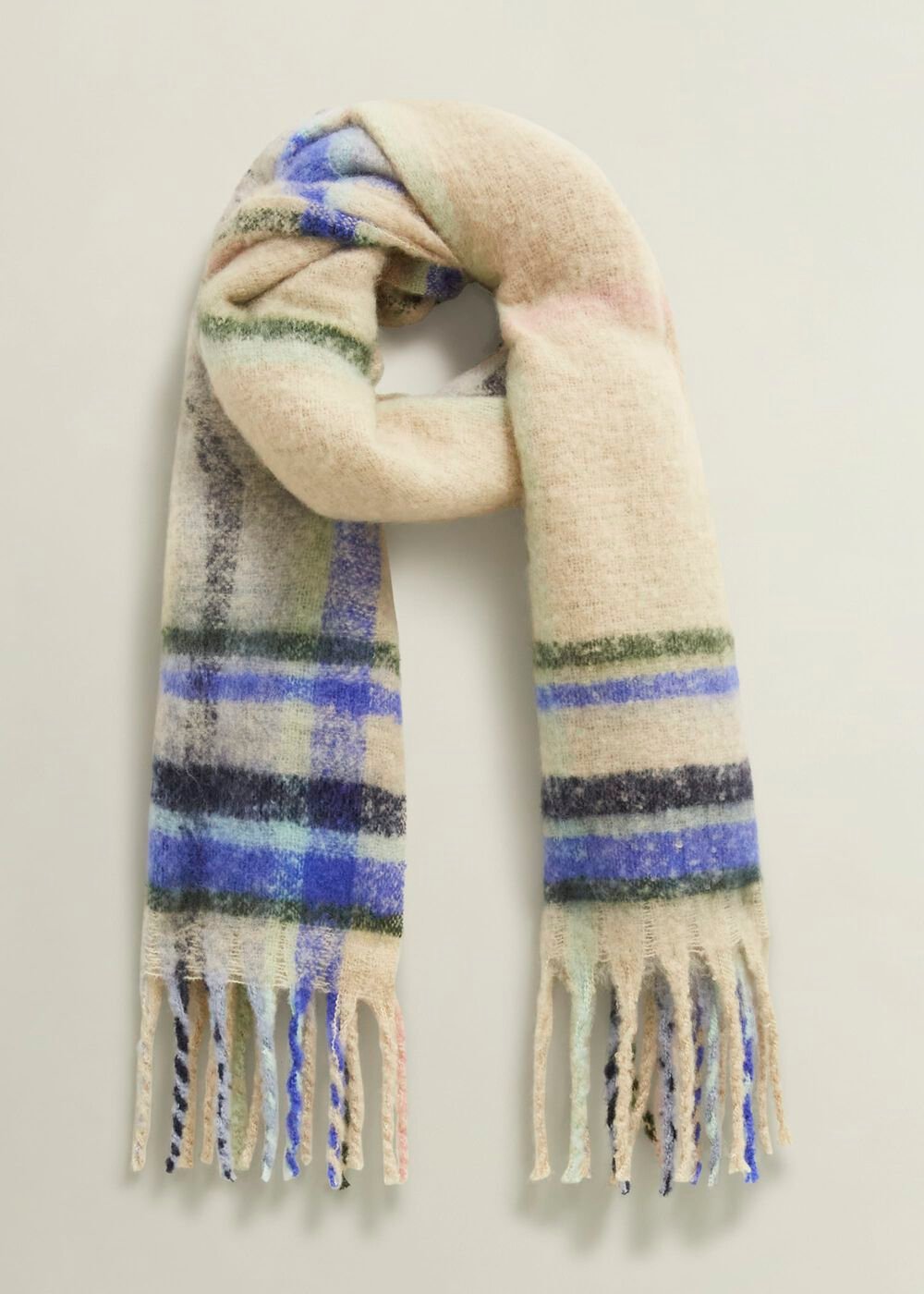 Helen Scarf, Beige Multi, hi-res