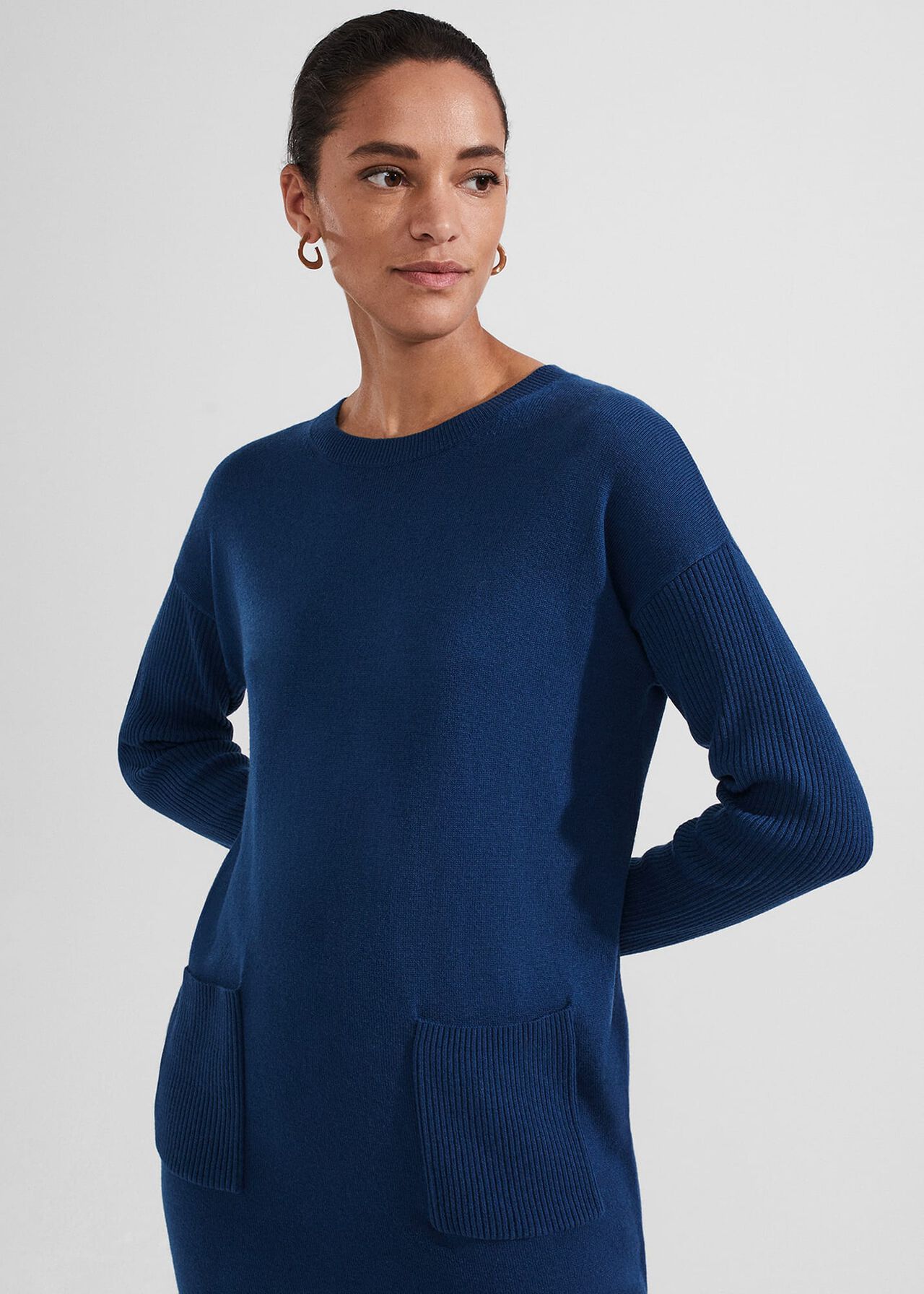 Devora Knitted Dress With Cashmere