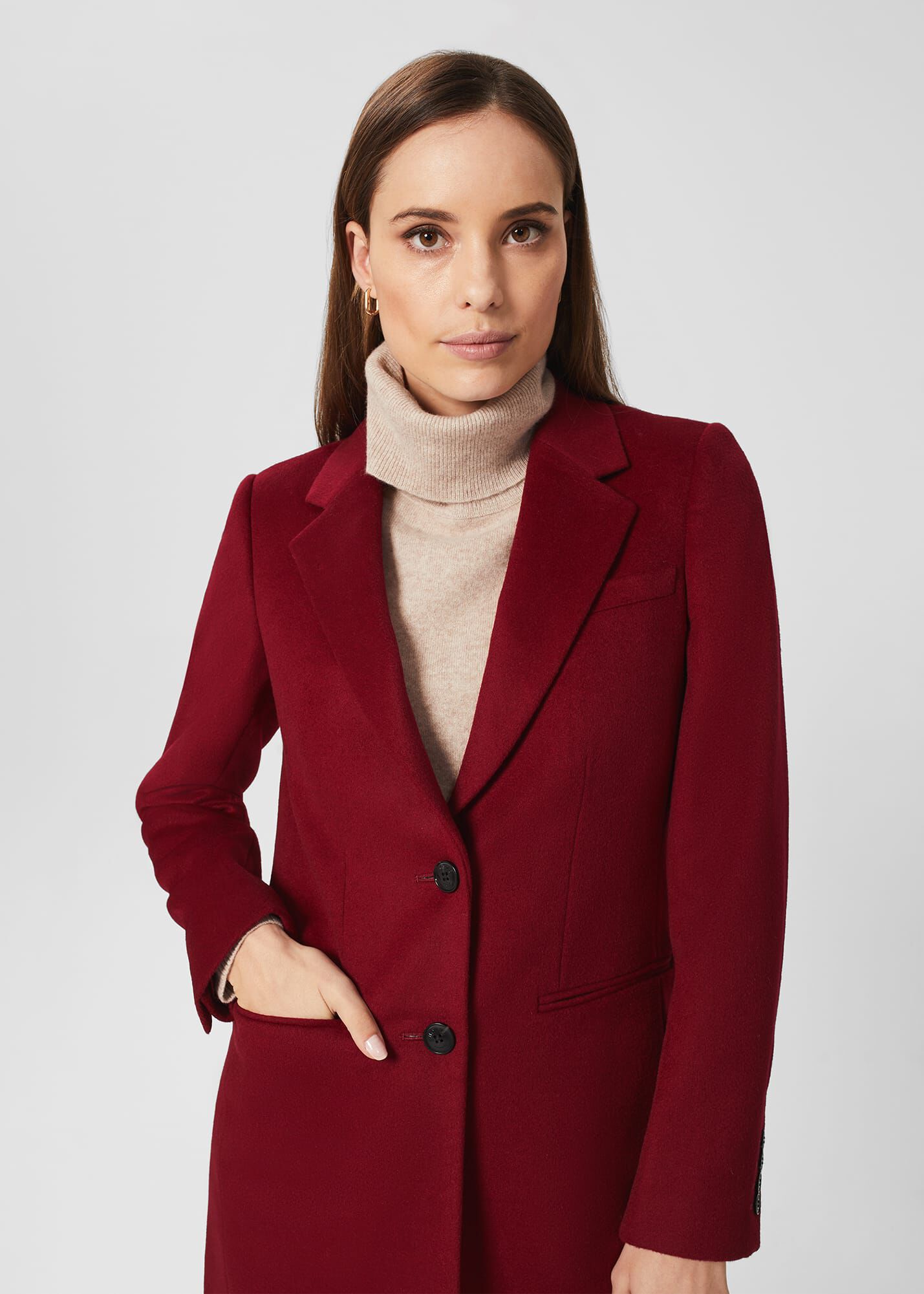 Hobbs red hotsell carron coat