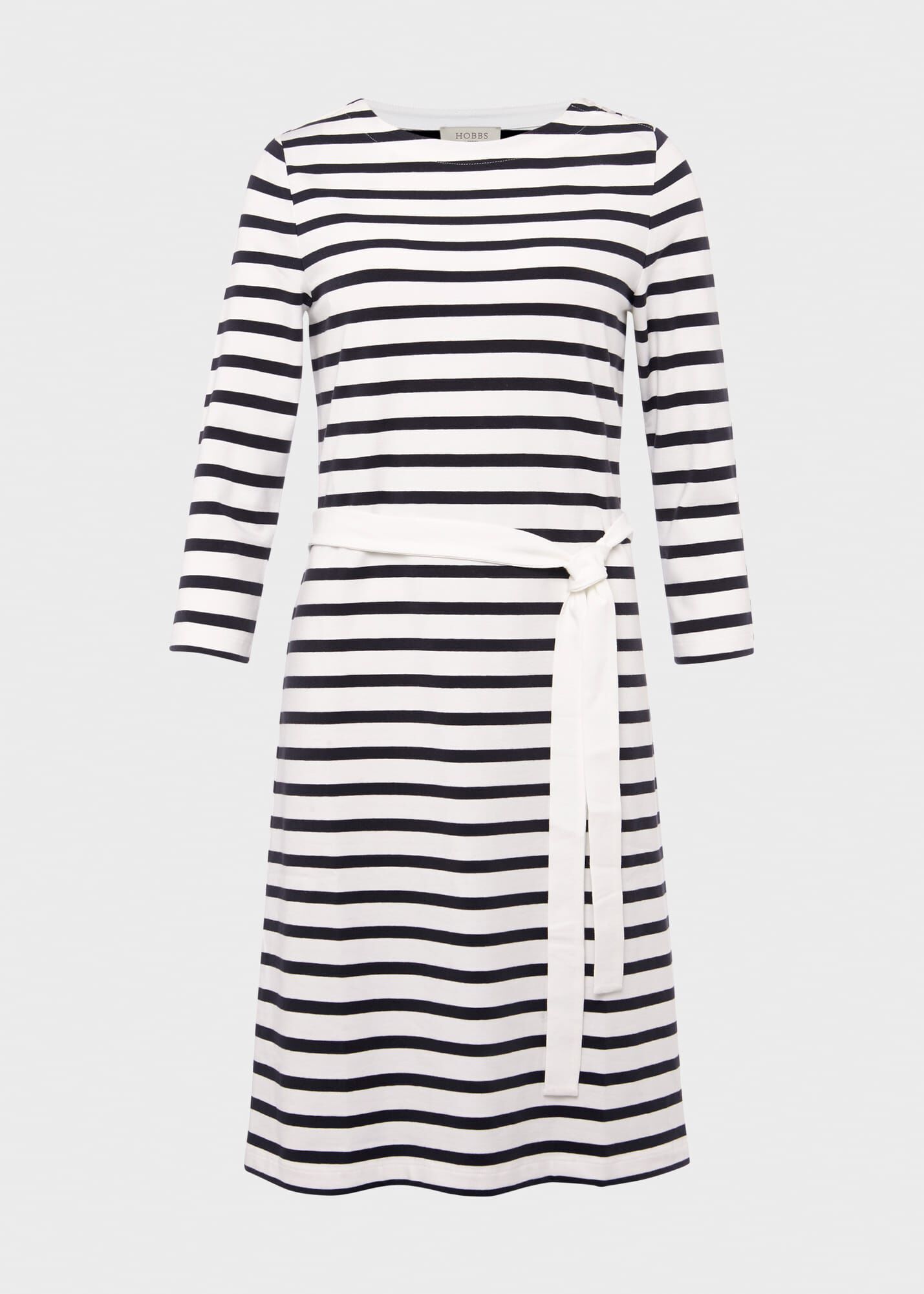 Hobbs striped dress clearance