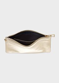 Lundy Leather Wristlet, Gold, hi-res