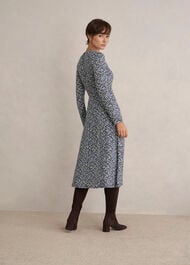 Petite Dakota Dress, Navy Multi, hi-res