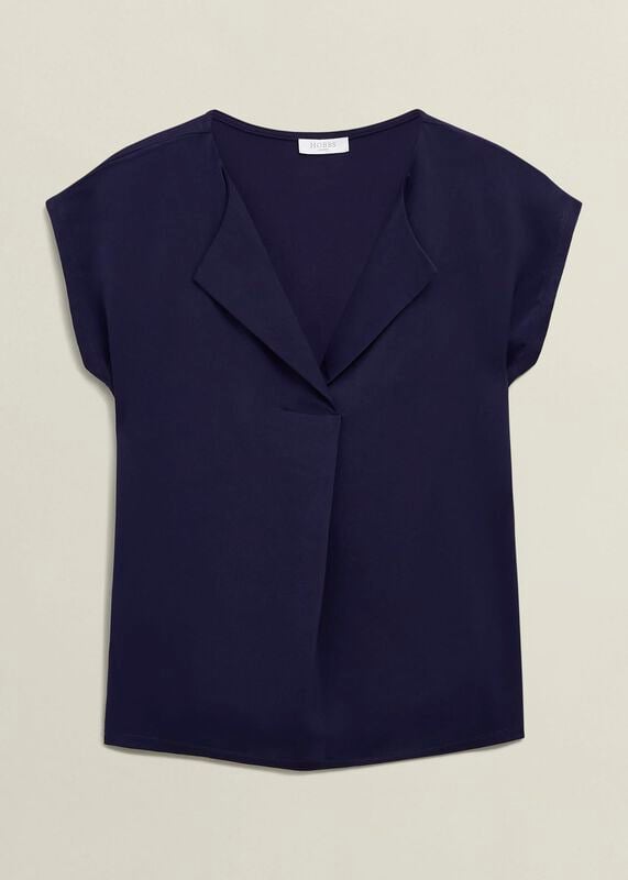 Sylvie Satin Front Top