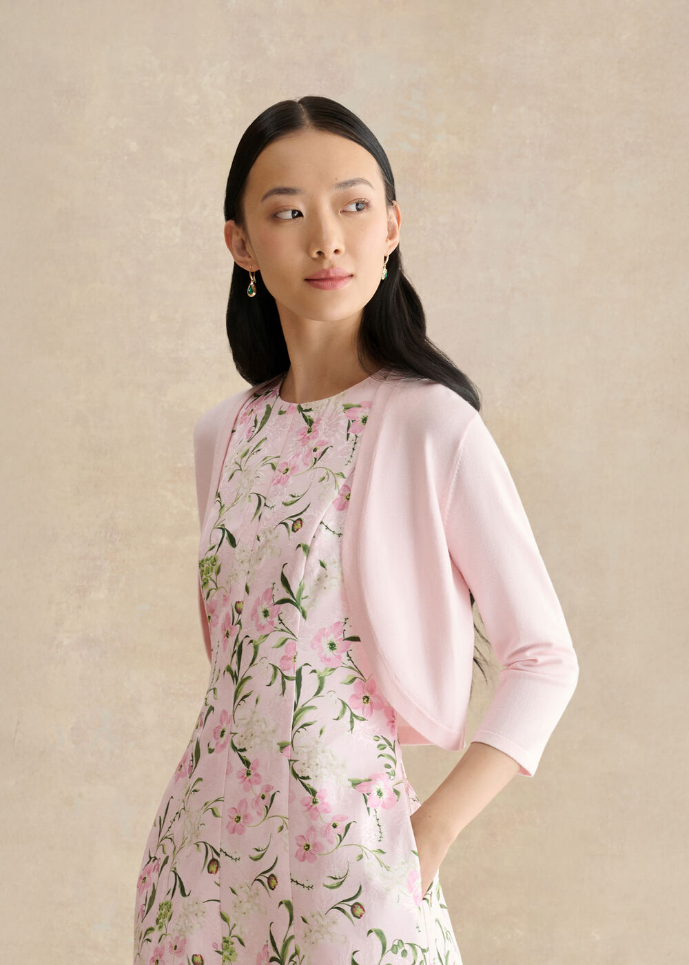 Carrie Bolero, Pale Pink, hi-res