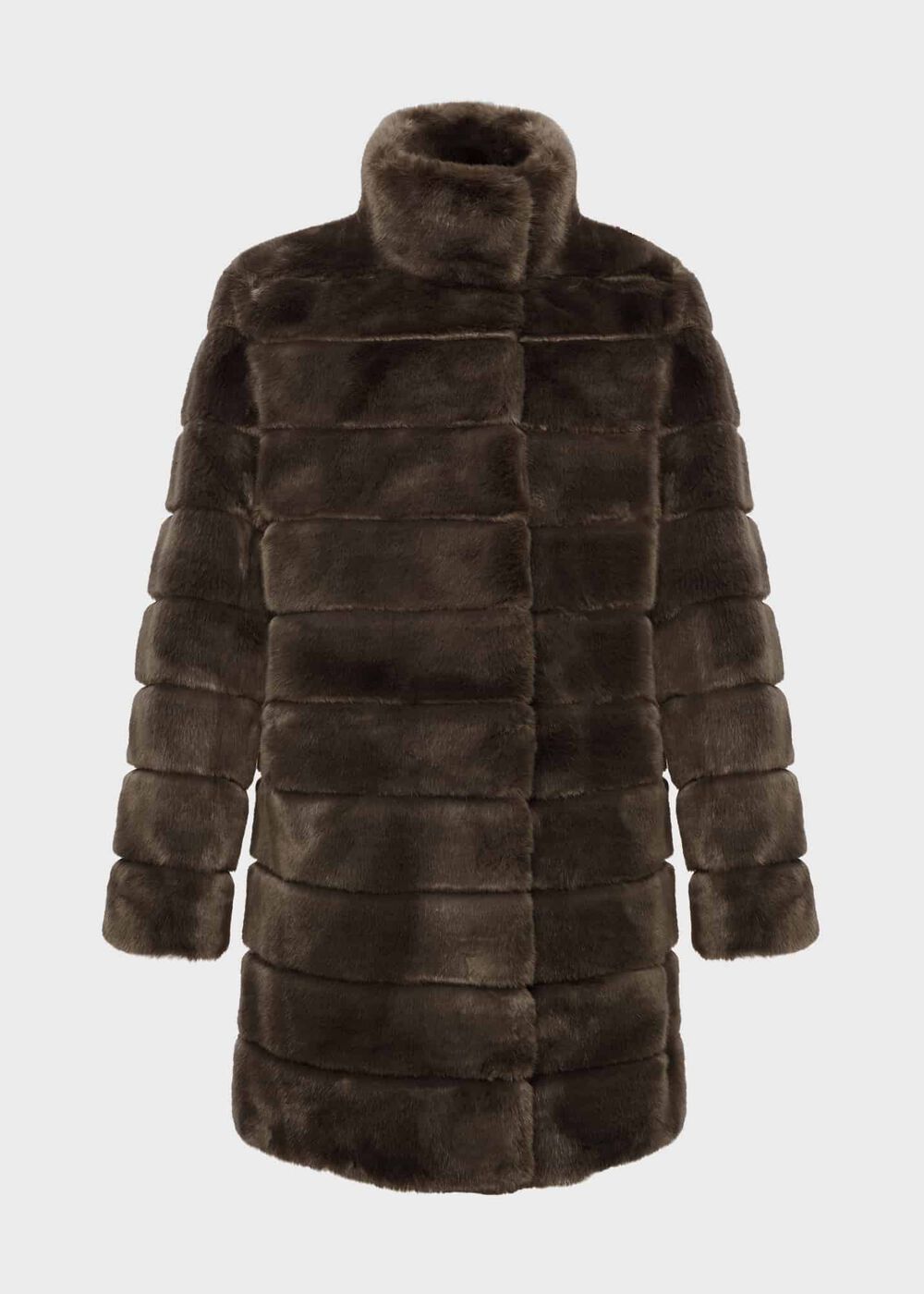 Ros Coat, Dark Charcoal, hi-res