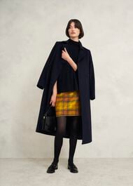 Maeve Wool Skirt, Ochre Multi, hi-res
