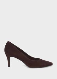 Amy Court Shoes, Plum Brown, hi-res