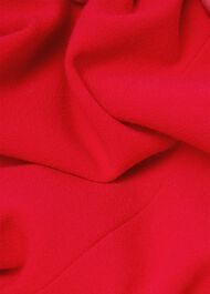 Alva Belted Dress, Poppy Red, hi-res