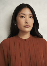 Arizona Blouse, Copper Orange, hi-res