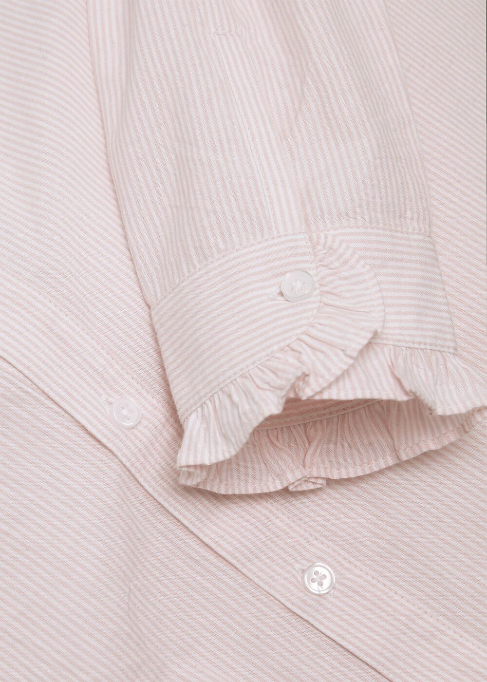 Miri Stripe Blouse, Pink White, hi-res