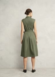 Sage Green Veronica Shirt Dress, Sage Green, hi-res