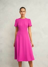 Eliana Dress, Bright Pink, hi-res
