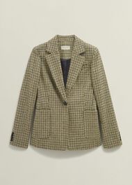 Lilla Wool Jacket, Brown Multi, hi-res