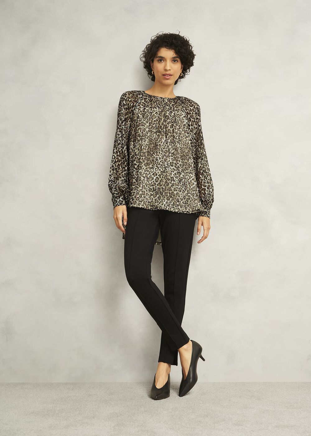 Grantham Top, Brown Multi, hi-res