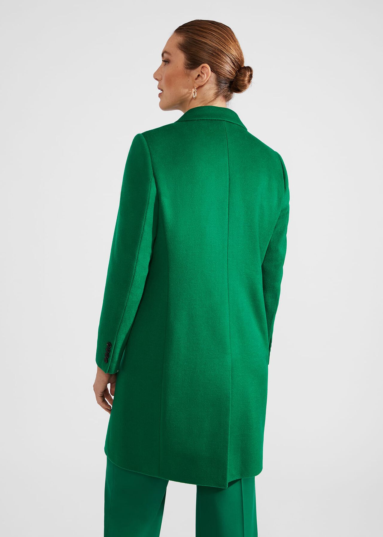 Tilda Wool Coat, Malachite Green, hi-res