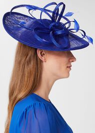 Freya Fascinator, Light Cobalt Bl, hi-res